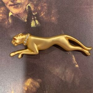 Vintage panther brooch